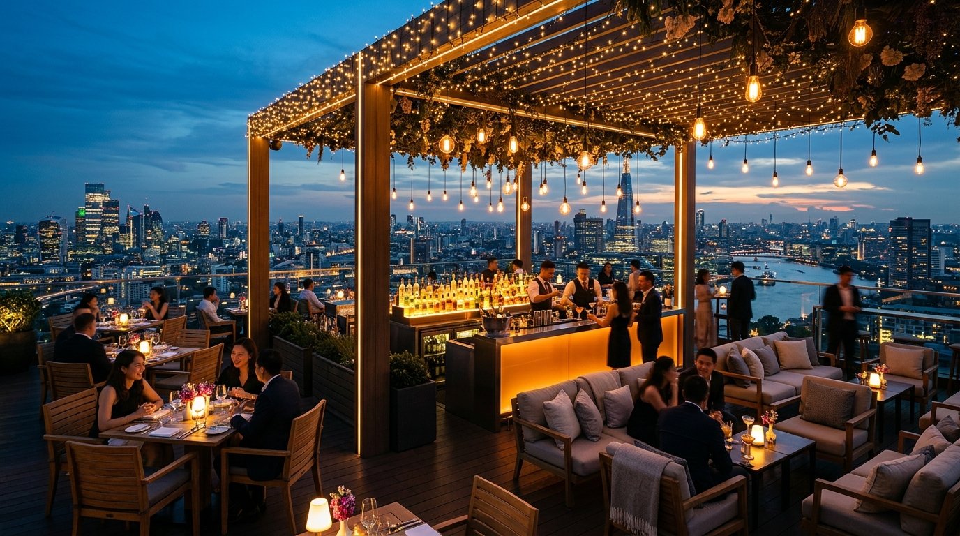 Open Rooftop Sky Lounge